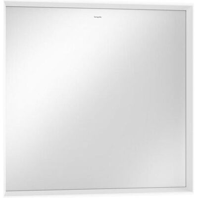 Miroir Hansgrohe Xarita E avec Éclairage LED - 80x70cm - Blanc mat - Publicité Miroir Hansgrohe Xarita E avec Éclairage LED - 80x70cm - Blanc mat - Publicité