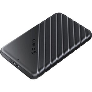 Orico Boîtier 2.5' HDD / SSD, 5 Gbps, USB 3.0 (Noir) (2.5"), Boîtier pour disques durs, Noir - Publicité Orico Boîtier 2.5' HDD / SSD, 5 Gbps, USB 3.0 (Noir) (2.5"), Boîtier pour disques durs, Noir - Publicité