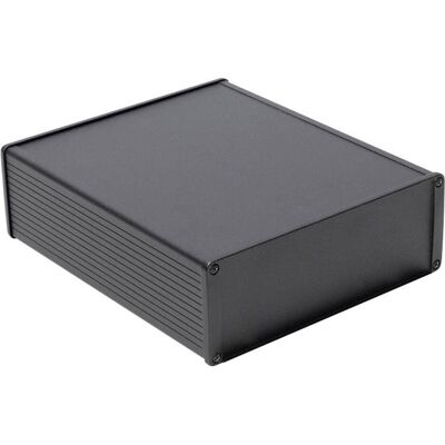 Hammond 1457U2201BK Boîtier universel 220 x 165 55 Aluminium noir 1 pc. (Boîtier), Accessoires électroniques + boîtier, Noir - Publicité Hammond 1457U2201BK Boîtier universel 220 x 165 55 Aluminium noir 1 pc. (Boîtier), Accessoires électroniques + boîtier, Noir - Publicité