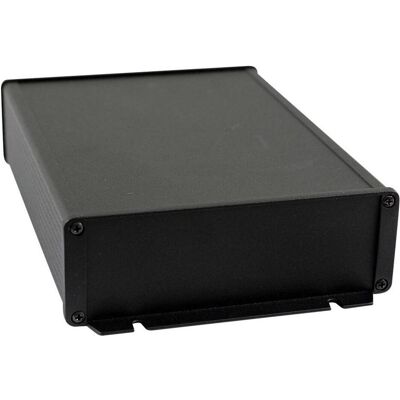 Hammond 1457T2202EBK Boîtier universel 220 x 165 55 Aluminium noir 1 pc. (Boîtier), Accessoires électroniques + boîtier, Noir - Publicité Hammond 1457T2202EBK Boîtier universel 220 x 165 55 Aluminium noir 1 pc. (Boîtier), Accessoires électroniques + boîtier, Noir - Publicité