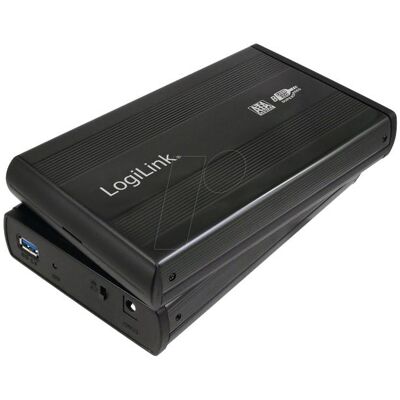 LogiLink UA0107 (3.5"), Boîtier pour disques durs, Noir - Publicité LogiLink UA0107 (3.5"), Boîtier pour disques durs, Noir - Publicité