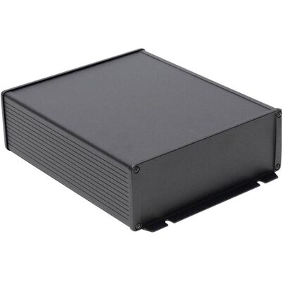 Hammond 1457U2202BK Boîtier universel 220 x 165 55 Aluminium noir 1 pc. (Boîtier), Accessoires électroniques + boîtier, Noir - Publicité Hammond 1457U2202BK Boîtier universel 220 x 165 55 Aluminium noir 1 pc. (Boîtier), Accessoires électroniques + boîtier, Noir - Publicité