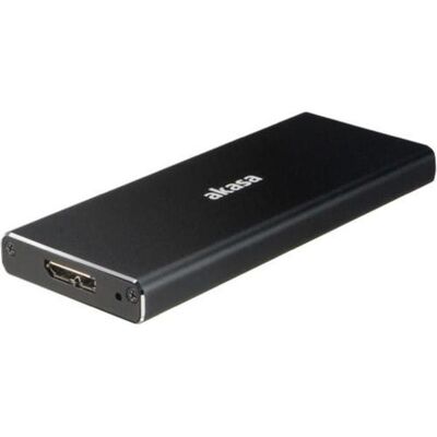 Akasa AK-ENU3M2-BK SSD enclosure M.2" noir Boîtier pour disque dur (M.2), Boîtier pour disques durs, Noir - Publicité Akasa AK-ENU3M2-BK SSD enclosure M.2" noir Boîtier pour disque dur (M.2), Boîtier pour disques durs, Noir - Publicité