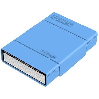 Orico 3,5 "HDD boîte de protection bleu, Disque dur : accessoires - Publicité Orico 3,5 "HDD boîte de protection bleu, Disque dur : accessoires - Publicité