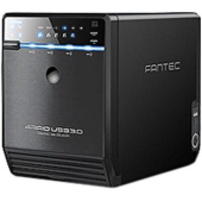 Fantec QB-35US3R (3.5"), Boîtier pour disques durs, Noir - Publicité Fantec QB-35US3R (3.5"), Boîtier pour disques durs, Noir - Publicité