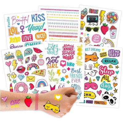Papierdrachen Metallic Tattoo Set 1 - Summerjam - Publicité Papierdrachen Metallic Tattoo Set 1 - Summerjam - Publicité