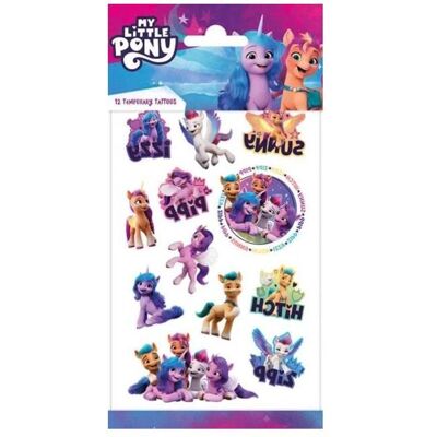 Totum Tatouages My Little Pony - Publicité Totum Tatouages My Little Pony - Publicité