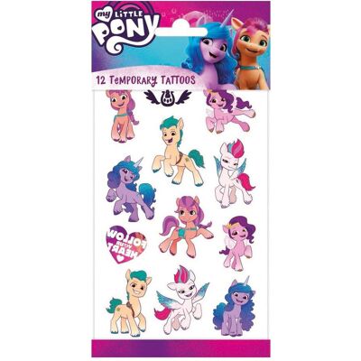 Totum Tatouages My Little Pony - Publicité Totum Tatouages My Little Pony - Publicité