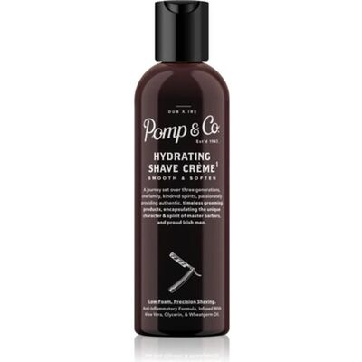 Pomp & Co Crème de Rasage Hydratante - Crème à Raser - Publicité Pomp & Co Crème de Rasage Hydratante - Crème à Raser - Publicité