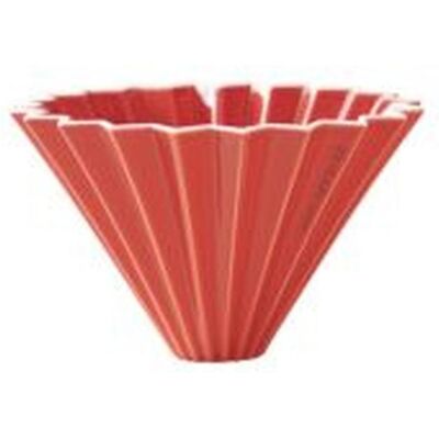 Hario Origami M - Rouge - Dripper - Publicité Hario Origami M - Rouge - Dripper - Publicité