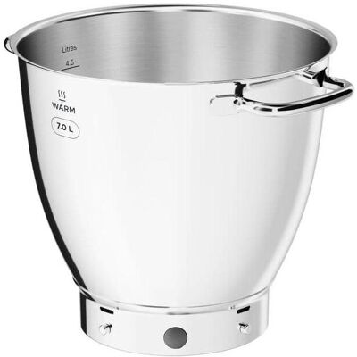 Kenwood KAB 71.002SS EasyWarm Bol en acier inoxydable 7l, Ustensile de cuisine : accessoires, Argent - Publicité Kenwood KAB 71.002SS EasyWarm Bol en acier inoxydable 7l, Ustensile de cuisine : accessoires, Argent - Publicité