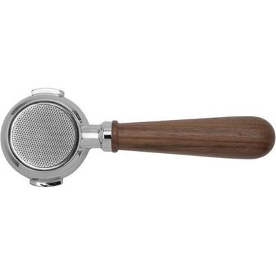 Lelit Porte-filtre en bois 58mm sans fond, Machine à café : accessoires, Marron - Publicité Lelit Porte-filtre en bois 58mm sans fond, Machine à café : accessoires, Marron - Publicité