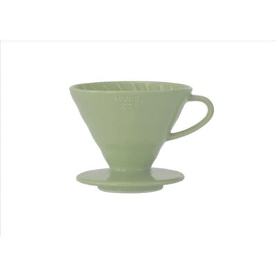 Hario Goutte-à-goutte en céramique V60-02 - Vert - Machine à café filtre - Publicité Hario Goutte-à-goutte en céramique V60-02 - Vert - Machine à café filtre - Publicité