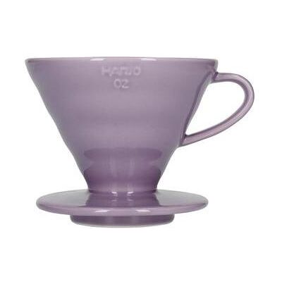 Hario Ceramic Drip V60-02 - Violet - Goutte à goutte - Publicité Hario Ceramic Drip V60-02 - Violet - Goutte à goutte - Publicité