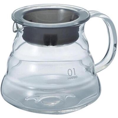 Hario V60 Range Server - 360ml - Verre Résistant à la Chaleur - Publicité Hario V60 Range Server - 360ml - Verre Résistant à la Chaleur - Publicité