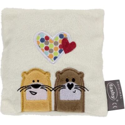 Fashy, Bouillotte, coussin chauffant loutre avec pépins de raisin housse polaire amovible/lavable (0.50 l, Bouillotte avec housse) - Publicité Fashy, Bouillotte, coussin chauffant loutre avec pépins de raisin housse polaire amovible/lavable (0.50 l, Bouillotte avec housse) - Publicité