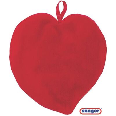 Sänger, Bouillotte, Bouillotte en forme de coeur rouge (1.65 l, Bouillotte avec housse) - Publicité Sänger, Bouillotte, Bouillotte en forme de coeur rouge (1.65 l, Bouillotte avec housse) - Publicité