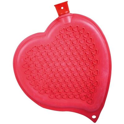 Sänger, Bouillotte, Bouillotte en forme de coeur rouge (Bouillotte sans housse) - Publicité Sänger, Bouillotte, Bouillotte en forme de coeur rouge (Bouillotte sans housse) - Publicité
