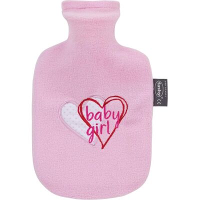 Fashy, Bouillotte, bouillotte enfant rose baby girl housse polaire thermoplastique (0.80 l, Bouillotte avec housse) - Publicité Fashy, Bouillotte, bouillotte enfant rose baby girl housse polaire thermoplastique (0.80 l, Bouillotte avec housse) - Publicité