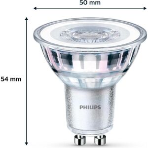 Philips Ampoule, LEDClassic 35W WW 36D ND 3CT/6 EC (GU10, 255 lm, 3x) - Publicité Philips Ampoule, LEDClassic 35W WW 36D ND 3CT/6 EC (GU10, 255 lm, 3x) - Publicité