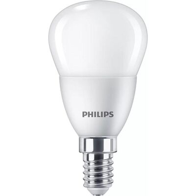 Philips Ampoule, LED 40W P45 E14 WW FR ND 1PF/10 (E14, 470 lm, 1x) - Publicité Philips Ampoule, LED 40W P45 E14 WW FR ND 1PF/10 (E14, 470 lm, 1x) - Publicité
