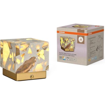 Osram, Lampe de table, Decor Gleam Table 2W Touch CCT DIM Blanc - Publicité Osram, Lampe de table, Decor Gleam Table 2W Touch CCT DIM Blanc - Publicité