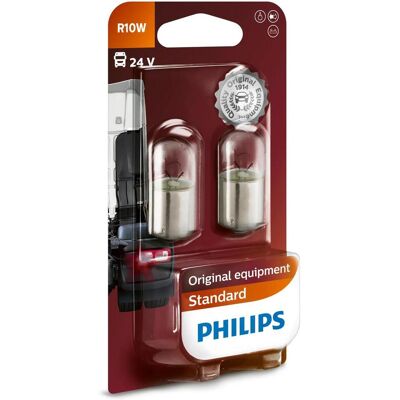 Philips R10W Ampoule secondaire - Lampe - Publicité Philips R10W Ampoule secondaire - Lampe - Publicité