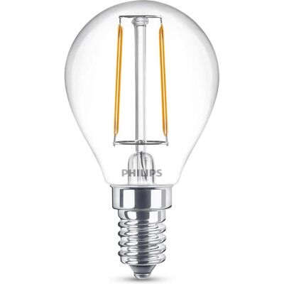 Philips Ampoule, Lampe 2 W (25 W) E14 Blanc chaud (E14, 250 lm, 1x) - Publicité Philips Ampoule, Lampe 2 W (25 W) E14 Blanc chaud (E14, 250 lm, 1x) - Publicité