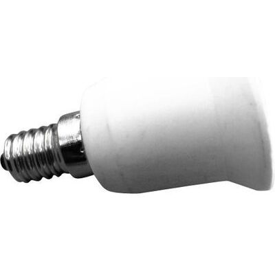 Synergy 21, Éclairage : accessoires, Adaptateur LED E14->E27 - Publicité Synergy 21, Éclairage : accessoires, Adaptateur LED E14->E27 - Publicité