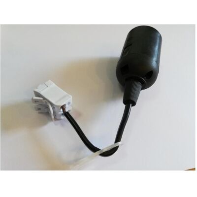 Synergy 21, Éclairage : accessoires, Adaptateur LED Douille pour ampoule LED E27 Douille de chantier - Publicité Synergy 21, Éclairage : accessoires, Adaptateur LED Douille pour ampoule LED E27 Douille de chantier - Publicité