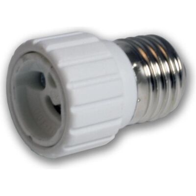 Synergy 21, Éclairage : accessoires, Adaptateur LED pour ampoules LED E27-GU10 - Publicité Synergy 21, Éclairage : accessoires, Adaptateur LED pour ampoules LED E27-GU10 - Publicité