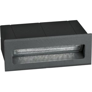 Nova Luce, Éclairage d'extérieur, KRYPTON LED Applique murale encastrable Gris 3W IP54 Blanc chaud 13,5x8x5,5cm 726406 (IP54) - Publicité Nova Luce, Éclairage d'extérieur, KRYPTON LED Applique murale encastrable Gris 3W IP54 Blanc chaud 13,5x8x5,5cm 726406 (IP54) - Publicité