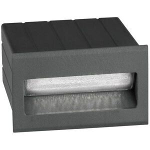 Nova Luce, Éclairage d'extérieur, KRYPTON LED Applique murale encastrable Gris 2W IP54 Blanc chaud 8,5x8x5,5cm 726404 (IP54) - Publicité Nova Luce, Éclairage d'extérieur, KRYPTON LED Applique murale encastrable Gris 2W IP54 Blanc chaud 8,5x8x5,5cm 726404 (IP54) - Publicité