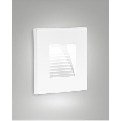 Fabas Luce, Éclairage d'extérieur, SWAY WHITE LED Stufenbeleuchtung 3W warmweiss Weiss 6574-02-254 (215 lm, IP65) - Publicité Fabas Luce, Éclairage d'extérieur, SWAY WHITE LED Stufenbeleuchtung 3W warmweiss Weiss 6574-02-254 (215 lm, IP65) - Publicité