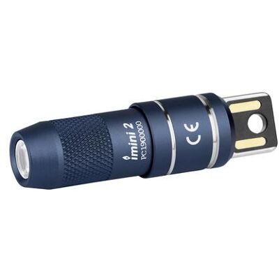 Olight, Lampe de poche, imini 2 (bleu nuit) imini 2 (bleu nuit) LED (monochrome) Mini-lampe de poche rechargeable (50 lm) - Publicité Olight, Lampe de poche, imini 2 (bleu nuit) imini 2 (bleu nuit) LED (monochrome) Mini-lampe de poche rechargeable (50 lm) - Publicité