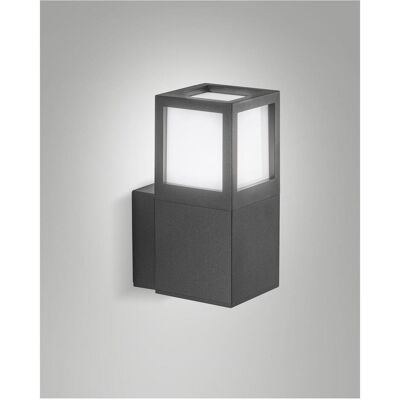 Fabas Luce, Éclairage d'extérieur, SMUK DARK GREY E27 Wandleuchte Dunkel Grau 6537-21-294 (294 lm, E27, IP54) - Publicité Fabas Luce, Éclairage d'extérieur, SMUK DARK GREY E27 Wandleuchte Dunkel Grau 6537-21-294 (294 lm, E27, IP54) - Publicité