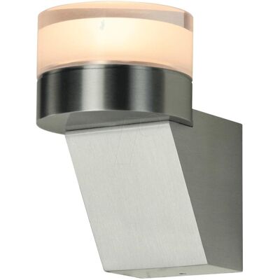Heitronic, Éclairage d'extérieur, HEIT 36647 - Applique murale, 3 W, 110 lm, argent, IP54 (110 lm, IP54) - Publicité Heitronic, Éclairage d'extérieur, HEIT 36647 - Applique murale, 3 W, 110 lm, argent, IP54 (110 lm, IP54) - Publicité