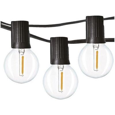 Olight, Guirlande lumineuse, Solight LED vonkajšia reťaz s žiarovkami, 25 žiaroviek, 15m +5m, 20W, teplá biela (15 m) - Publicité Olight, Guirlande lumineuse, Solight LED vonkajšia reťaz s žiarovkami, 25 žiaroviek, 15m +5m, 20W, teplá biela (15 m) - Publicité