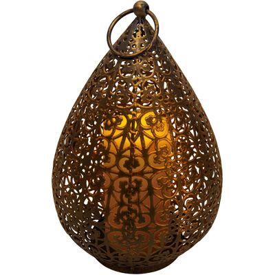 Lumière de jardin LED or antique Näve - 27,8cm Décorative - Publicité Lumière de jardin LED or antique Näve - 27,8cm Décorative - Publicité