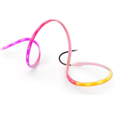 Philips Hue, Bande LED, Flux Gradient Outdoor Lightstrip (RGBW, 1000 cm, Extérieur) - Publicité Philips Hue, Bande LED, Flux Gradient Outdoor Lightstrip (RGBW, 1000 cm, Extérieur) - Publicité