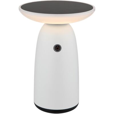 Globo, Éclairage d'extérieur, Solarleuchte Aluminium Weiss, 1xled (IP54) - Publicité Globo, Éclairage d'extérieur, Solarleuchte Aluminium Weiss, 1xled (IP54) - Publicité