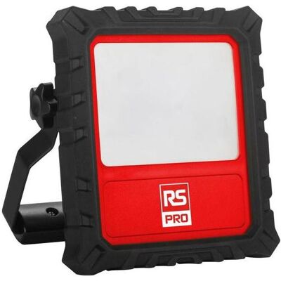 RS PRO, Éclairage pour atelier, Projecteur de chantier à LED Lampe de travail 220 240 V batterie / 20 1500 lm, 158 mm x 225mm x (1500 lm) - Publicité RS PRO, Éclairage pour atelier, Projecteur de chantier à LED Lampe de travail 220 240 V batterie / 20 1500 lm, 158 mm x 225mm x (1500 lm) - Publicité