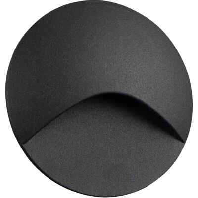 Kanlux, Éclairage d'extérieur, Applique murale LED encastrable Exin 2,5 W, blanc chaud 3000 K, IP65, gris aluminium, Ø 8 cm, 39122 (IP65) - Publicité Kanlux, Éclairage d'extérieur, Applique murale LED encastrable Exin 2,5 W, blanc chaud 3000 K, IP65, gris aluminium, Ø 8 cm, 39122 (IP65) - Publicité