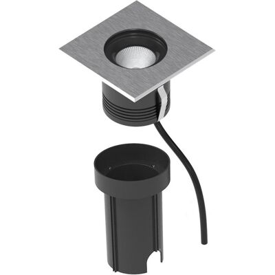 EVN-Lichttechnik - LED-Bodeneinbauleuchte (1039 lm, IP67) - 35° faisceau - 230V - Luminaire - Publicité EVN-Lichttechnik - LED-Bodeneinbauleuchte (1039 lm, IP67) - 35° faisceau - 230V - Luminaire - Publicité