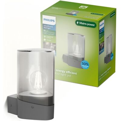 Philips Éclairage d'extérieur, Outdoor Ultra-Efficient Nayl (840 lm, E27, IP44) - Publicité Philips Éclairage d'extérieur, Outdoor Ultra-Efficient Nayl (840 lm, E27, IP44) - Publicité