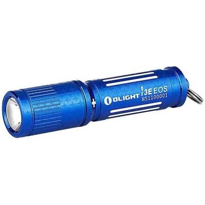 Olight, Lampe de poche, I3E EOS Porte-clés lampe de poche LED bleu étoilé (90 lm) - Publicité Olight, Lampe de poche, I3E EOS Porte-clés lampe de poche LED bleu étoilé (90 lm) - Publicité