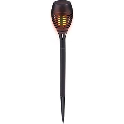 Grundig Éclairage d'extérieur, Lampe de jardin solaire à effet flamme LED - Publicité Grundig Éclairage d'extérieur, Lampe de jardin solaire à effet flamme LED - Publicité