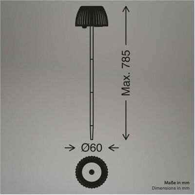 Briloner, Éclairage d'extérieur, 7678025 Lampe de jardin Riffle Nano LED (monochrome) LED 1,5 W, anthracite (130 lm, IP44) - Publicité Briloner, Éclairage d'extérieur, 7678025 Lampe de jardin Riffle Nano LED (monochrome) LED 1,5 W, anthracite (130 lm, IP44) - Publicité