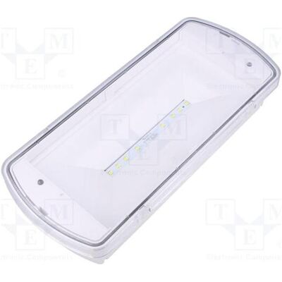 Eaton, Sécurité personnelle, Lampe : Luminaire de secours à LED SafeLite IP65 blanc 3,2 W 200 lm - Publicité Eaton, Sécurité personnelle, Lampe : Luminaire de secours à LED SafeLite IP65 blanc 3,2 W 200 lm - Publicité