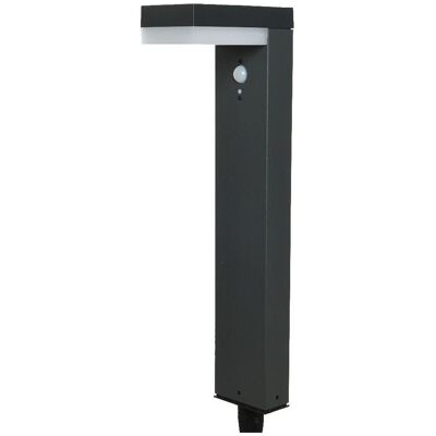 Lumineo, Éclairage d'extérieur, Lampe sur pied solaire avec détecteur de mouvement, lumière blanche chaude, 75 à 600 lm, 10 x 16,5 (600 lm, IP44) - Publicité Lumineo, Éclairage d'extérieur, Lampe sur pied solaire avec détecteur de mouvement, lumière blanche chaude, 75 à 600 lm, 10 x 16,5 (600 lm, IP44) - Publicité